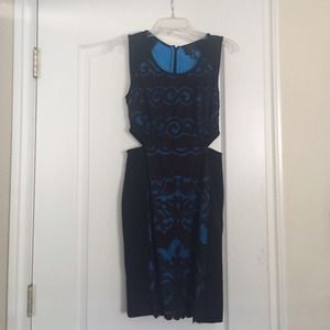 Greylin Lace Cut-Out Dress