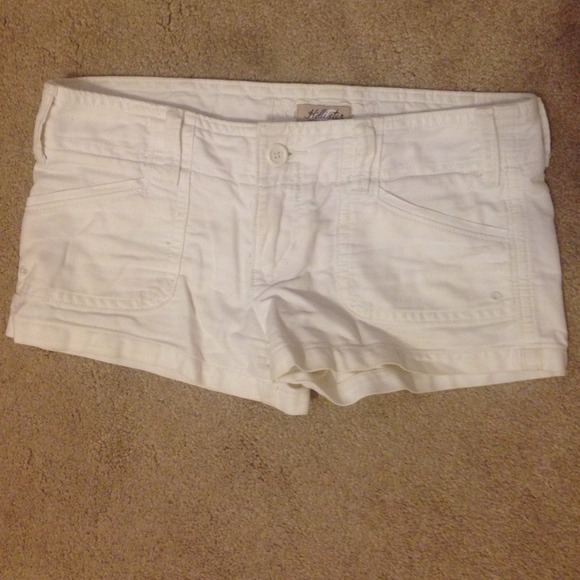 White shorts from Hollister