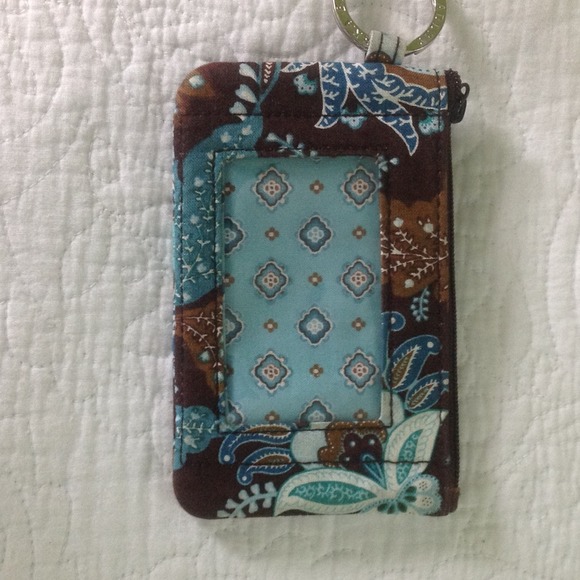 Java Blue Vera Bradley Coin Purse