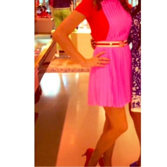 Juicy couture red and pink sundress