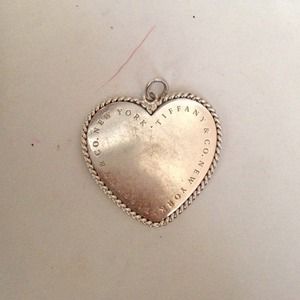 Tiffany and co heart charm