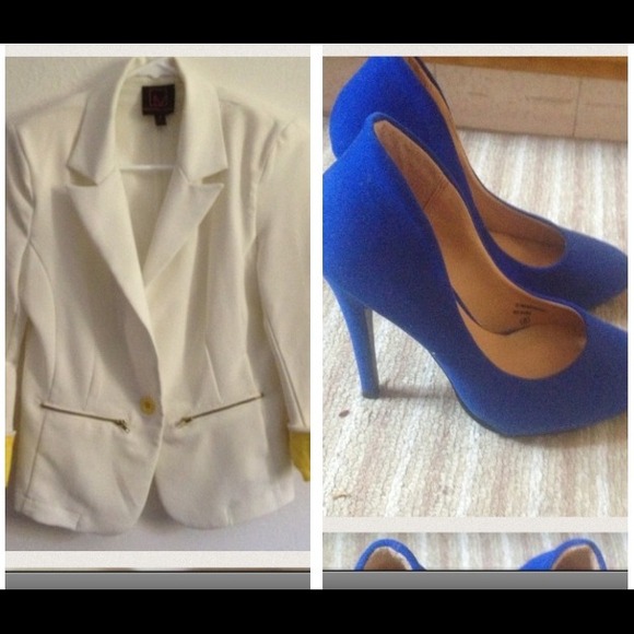 Shoes - Pump and blazer bundle
