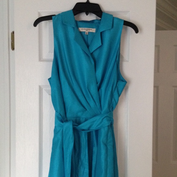 Evan-Picone blue dress