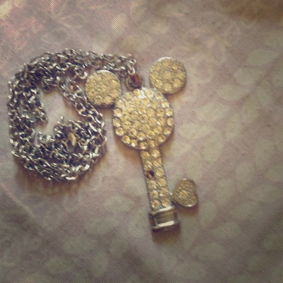 Mickey mouse necklace