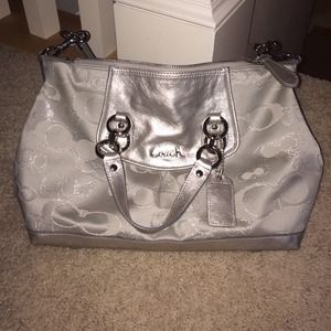 Grey Coach Purse NWT