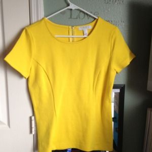 Forever 21 yellow shirt
