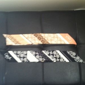 Authentic Coach scarf.