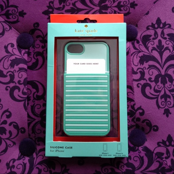 Striped Kate Spade IPhone 5 case BNWT