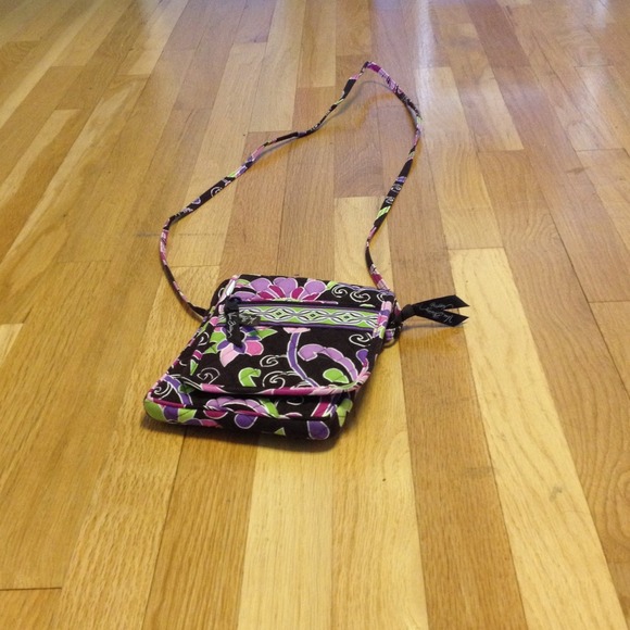 Purple paisley bag