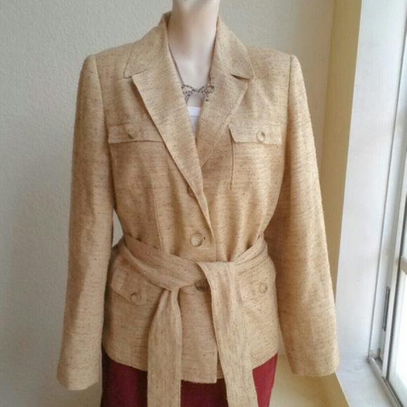 ALFANI NATURAL TEXTURED JACKET