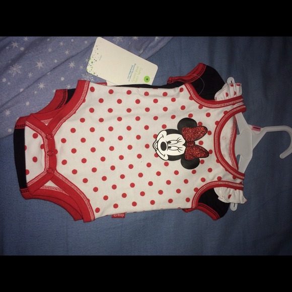 Minnie Mouse newborn onsies