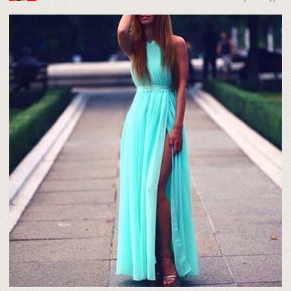 Mint dress