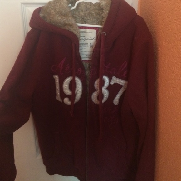 Warm zip up jacket