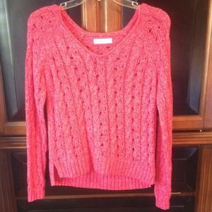 Pink sweater