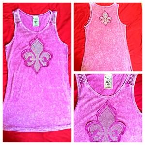 Fleur De Lis Tank Top