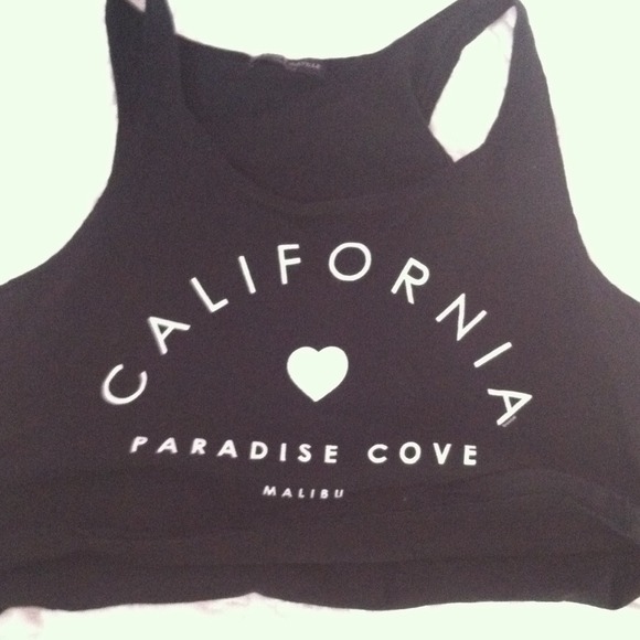 CA Paradise Cove Crop Tank