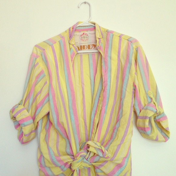 Vintage Stripped Button Down - Picture 1 of 1