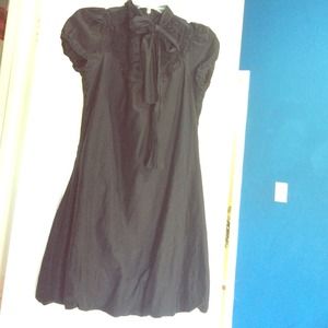 F21 Black bow dress