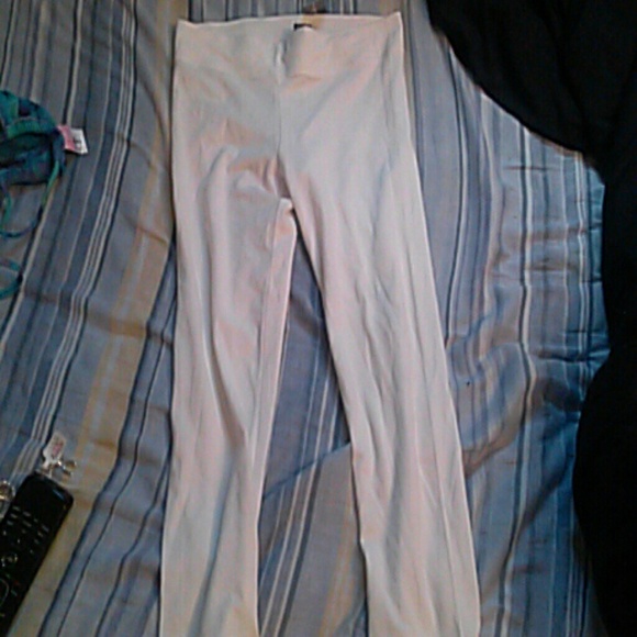 White leggings