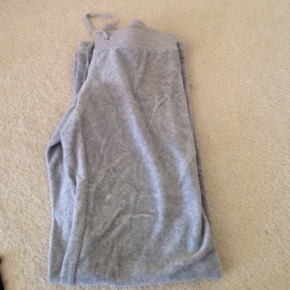 Juicy Couture Grey velour pants