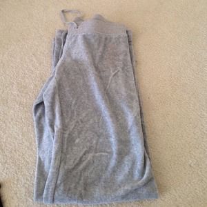 Juicy Couture Grey velour pants