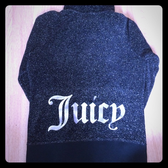 Glitter Juicy Couture hoodie!
