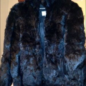 Never worn Wilson's Rabbit Fur Jacket