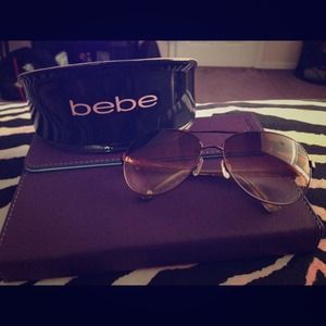 Bebe Aviator sunglasses