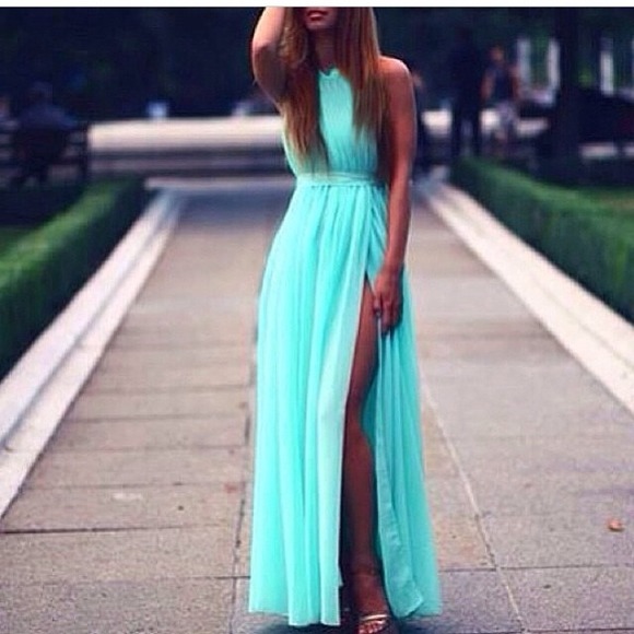 Mint dress