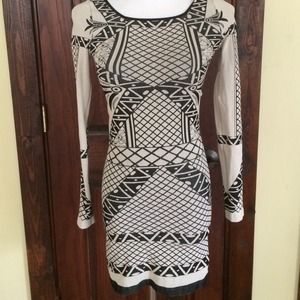 NWT Free People Intimates Aztec Bodycon Dress M/L