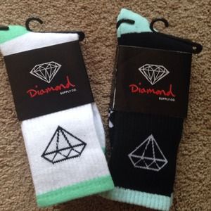 Diamond Supply Co. Crew Socks (2 pairs)