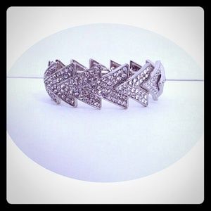 Rhinestone arrow bracelet