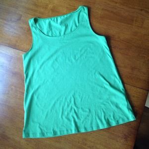 Lime green tank