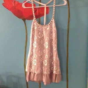 Free People lace top