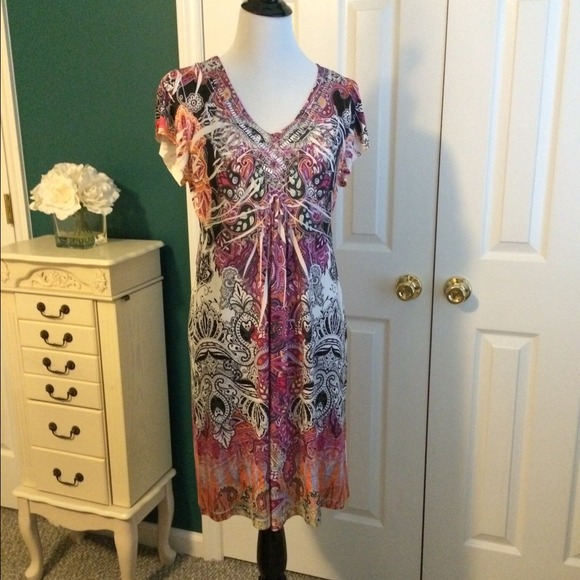 Unity World Wear paisley print dress
