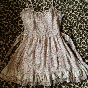 frilly skull dress