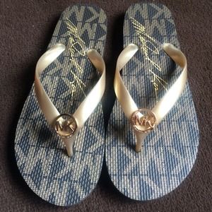 Michael Kors flip flops