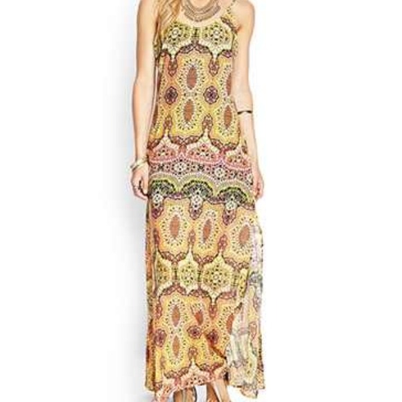 Boho maxi dress