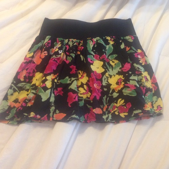 Floral skirt