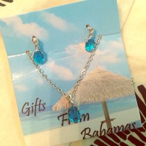 Aquamarine Necklace and Earring Set