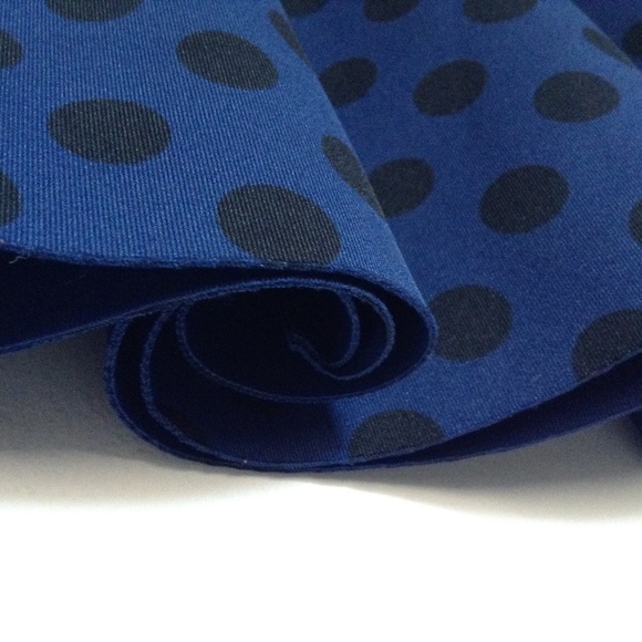 Zara blue polka dot skirt - Picture 4 of 4