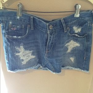 Denim skirt