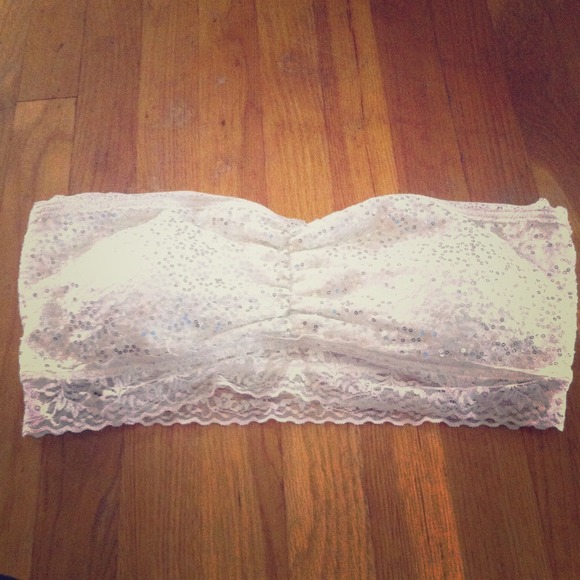 Sequin strapless