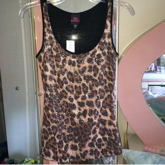Cheetah tank top