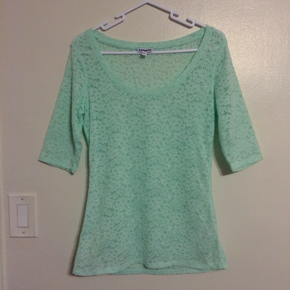 Express Tops - Express Mint Top