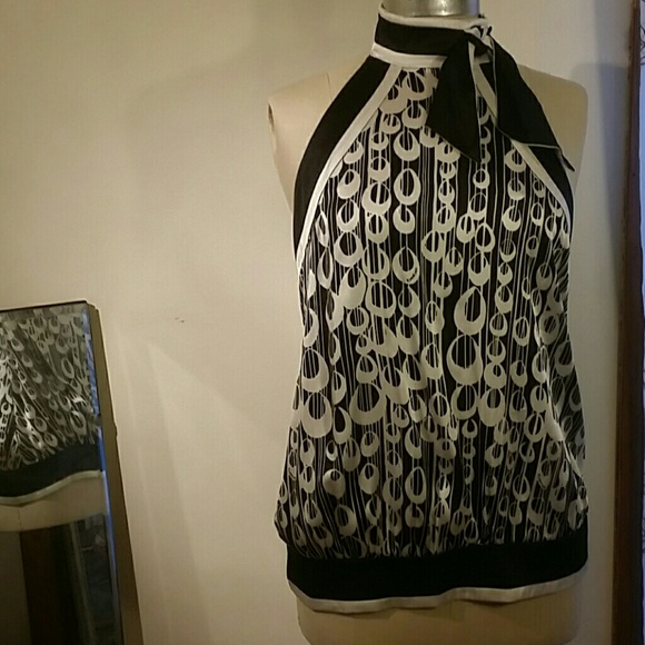 Bebe satin halter