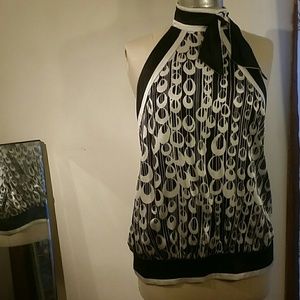 Bebe satin halter