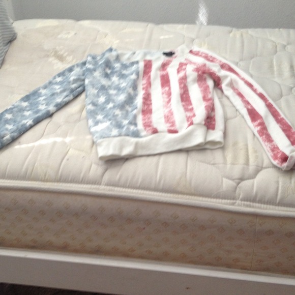 American flag sweater