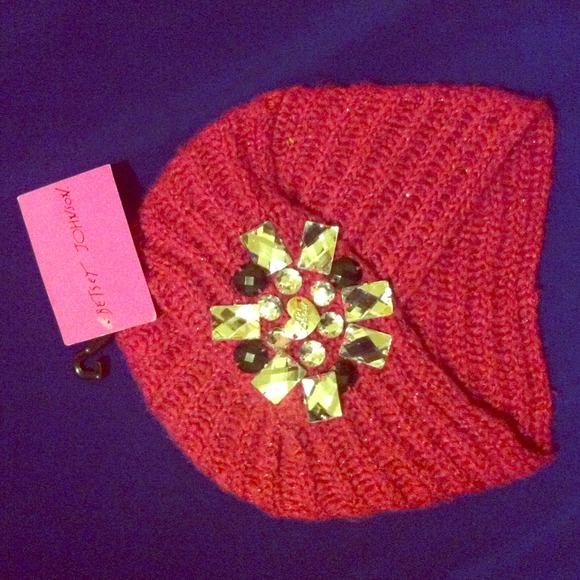 Brand New Betsey Johnson acrylic blend turban