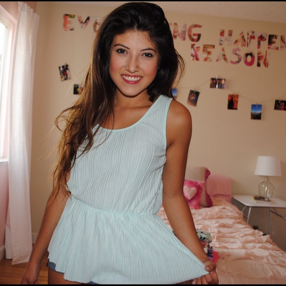 Mint Synched Blouse